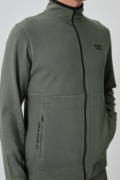 Carlos Haki Standard Cut Men's Tracksuit Set - 85209