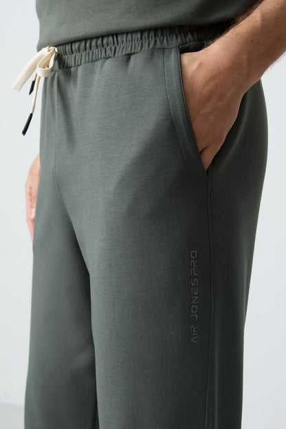 Cotton Right Thick Soft Textured Oversize Fit Basic Men's Tracksuit Set - 85261