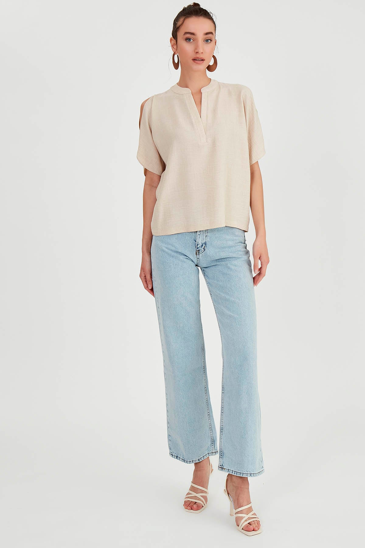 JUDGE COLLAR BLOUSE