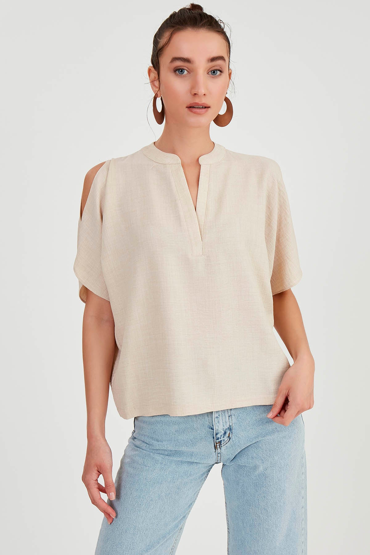 JUDGE COLLAR BLOUSE