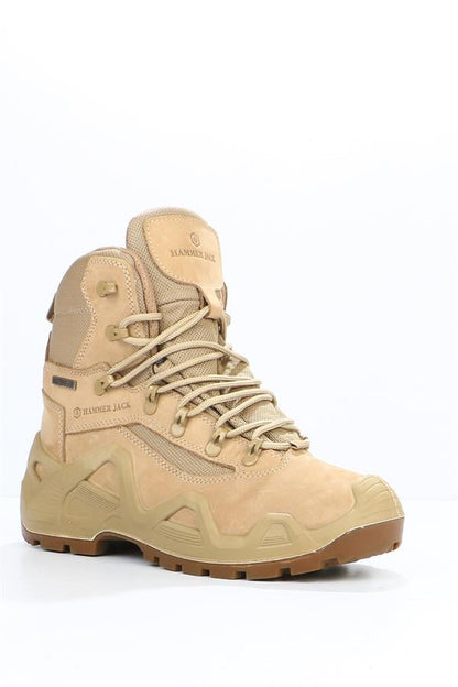 Altay Genuine Leather Sand Men Attack Boots
