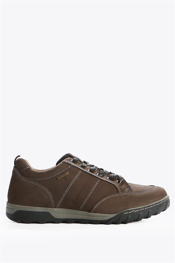 Real Leather Anthracite Men's Shoes