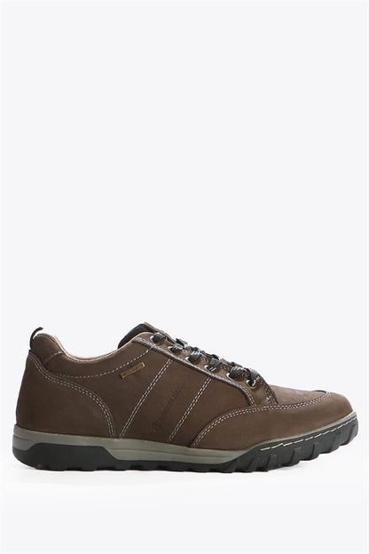 Real Leather Anthracite Men's Shoes
