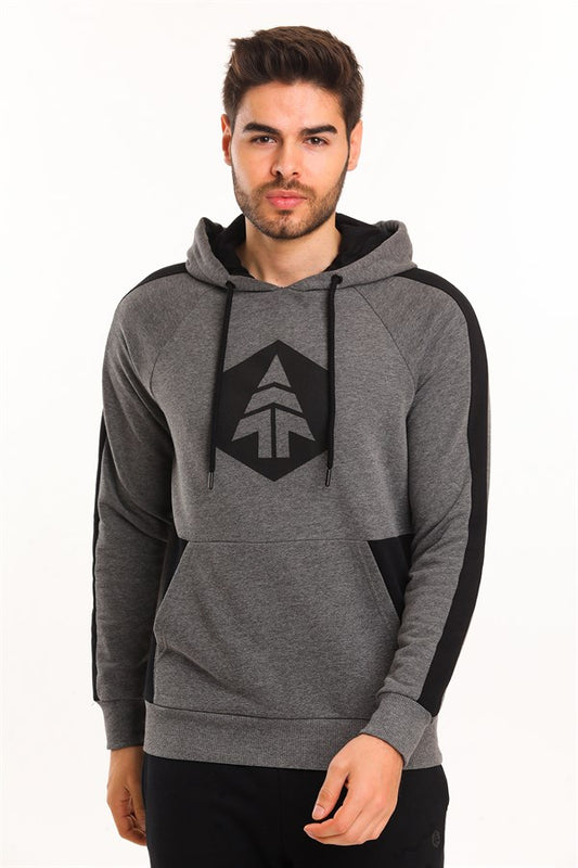 Marten Anthracite-Melange Men's Sweatshirt