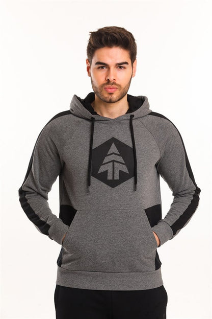 Marten Anthracite-Melange Men's Sweatshirt