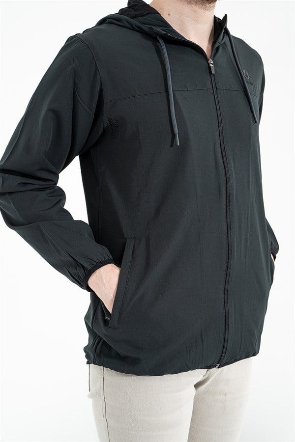 Tracksuit With Anthracite Zipper