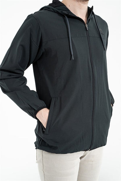 Tracksuit With Anthracite Zipper