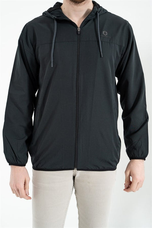 Tracksuit With Anthracite Zipper