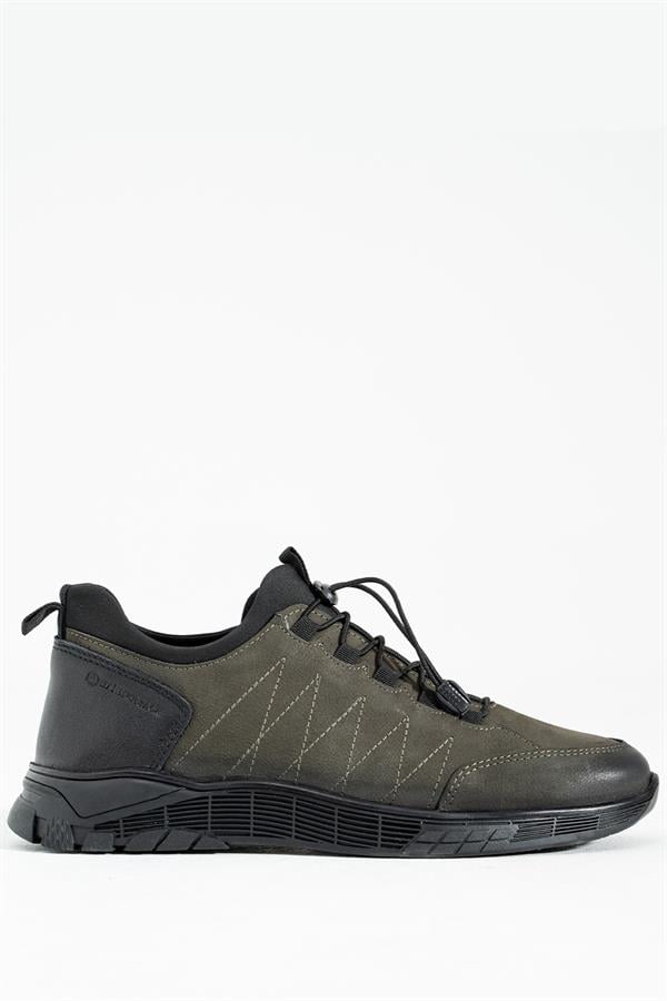 Arturo Genuine Leather Grey Outdoor Men's Shoes