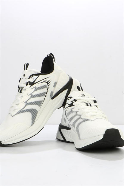 Bagona White Women's Sports Shoes