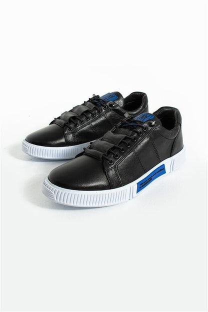 Basel Genuine Leather Black Tuscan Men's Everyday Shoes