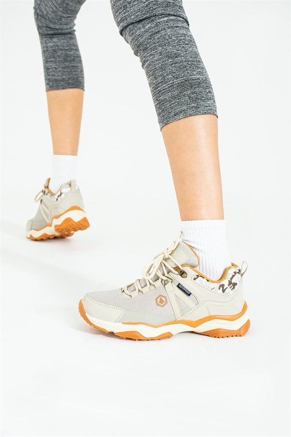Waterproof Outdoor Beige Women's Shoes