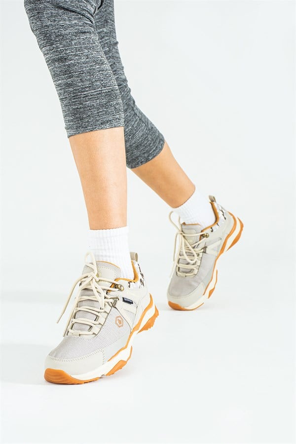 Waterproof Outdoor Beige Women's Shoes