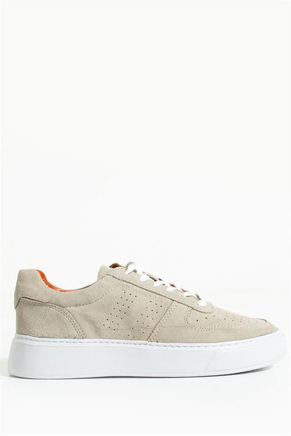 Real Leather Beige Suede Women's Everyday Shoes