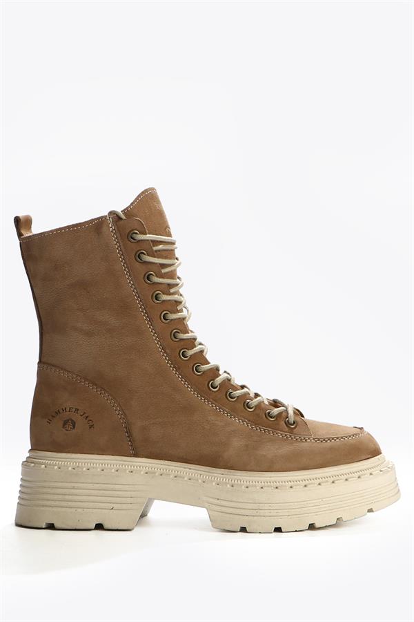 Loberia Real Leather Beige Torje Women's Boot
