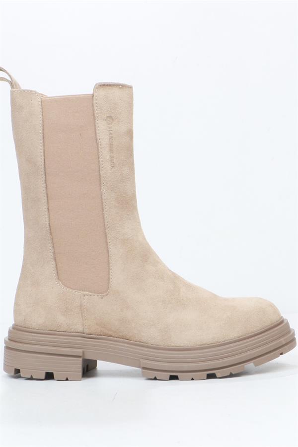 Tapera Genuine Leather Beige Women's Shoes