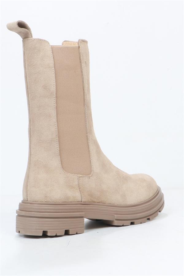 Tapera Genuine Leather Beige Women's Shoes