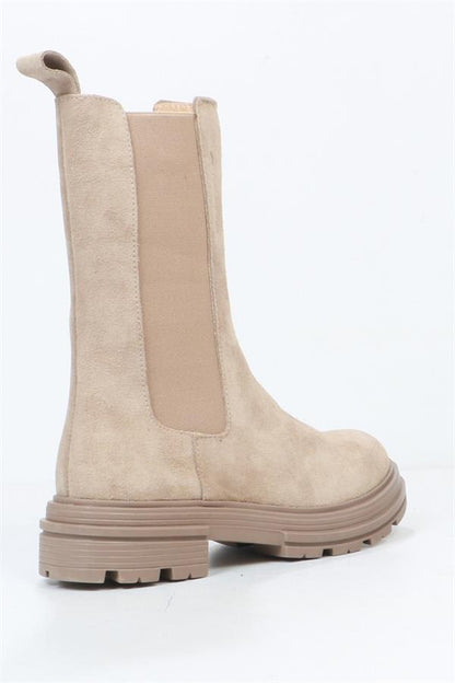 Tapera Genuine Leather Beige Women's Shoes