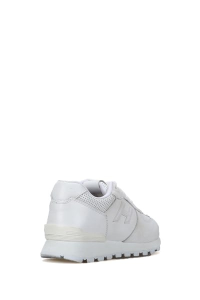 Peruvian Genuine Leather White Women's Sports Shoes
