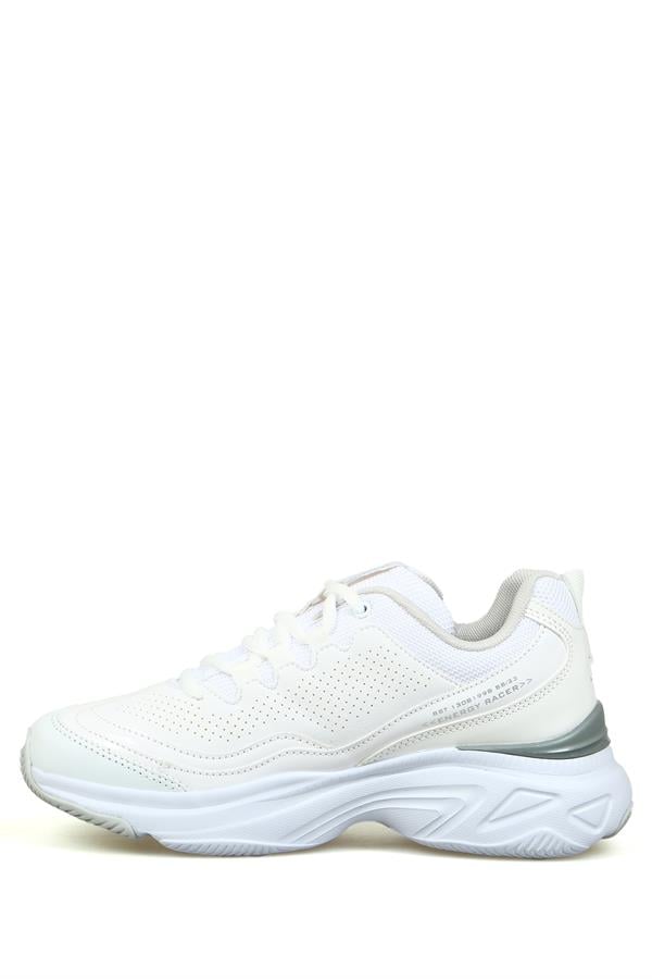 White Unisex Athletic Shoes
