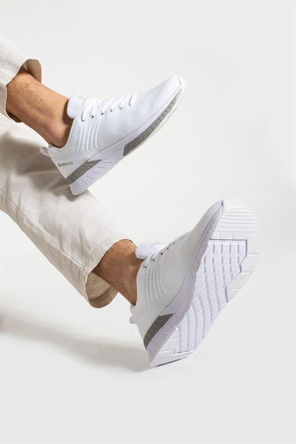 Manaus White Men's Athletic Shoes