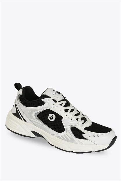 Songa White Black Men's Athletic Shoes