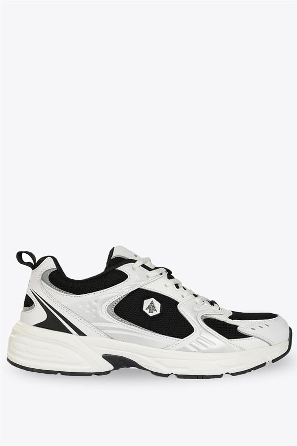 Songa White Black Men's Athletic Shoes