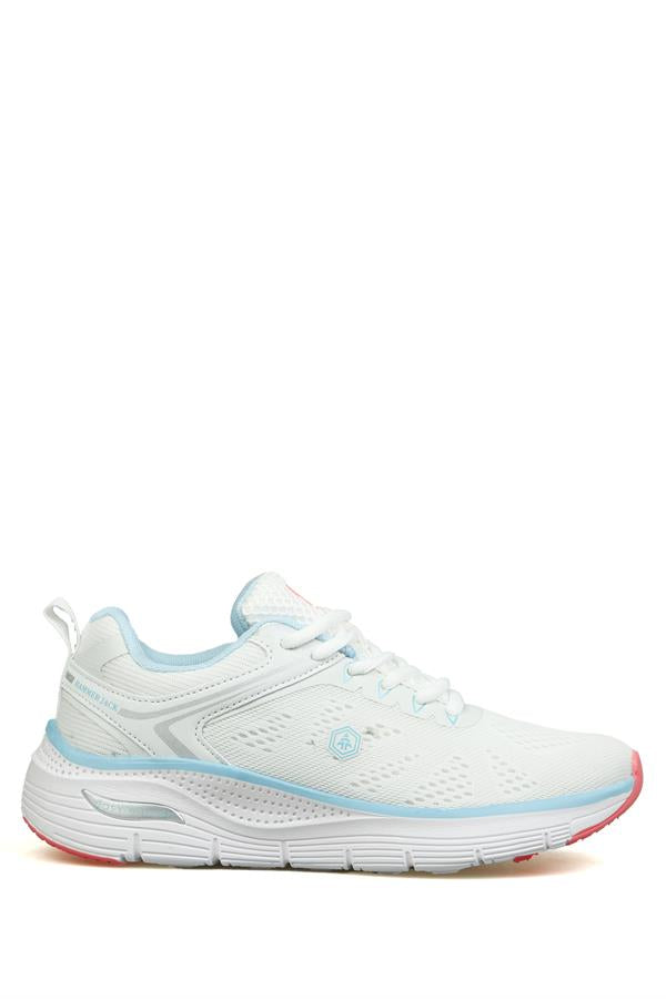 Polina White Blue Women's Athletic Shoes