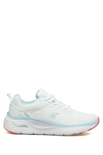 Polina White Blue Women's Athletic Shoes