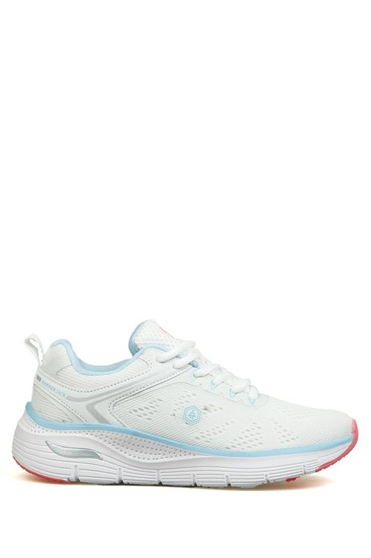 Polina White Blue Women's Athletic Shoes