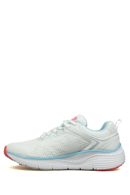 Polina White Blue Women's Athletic Shoes
