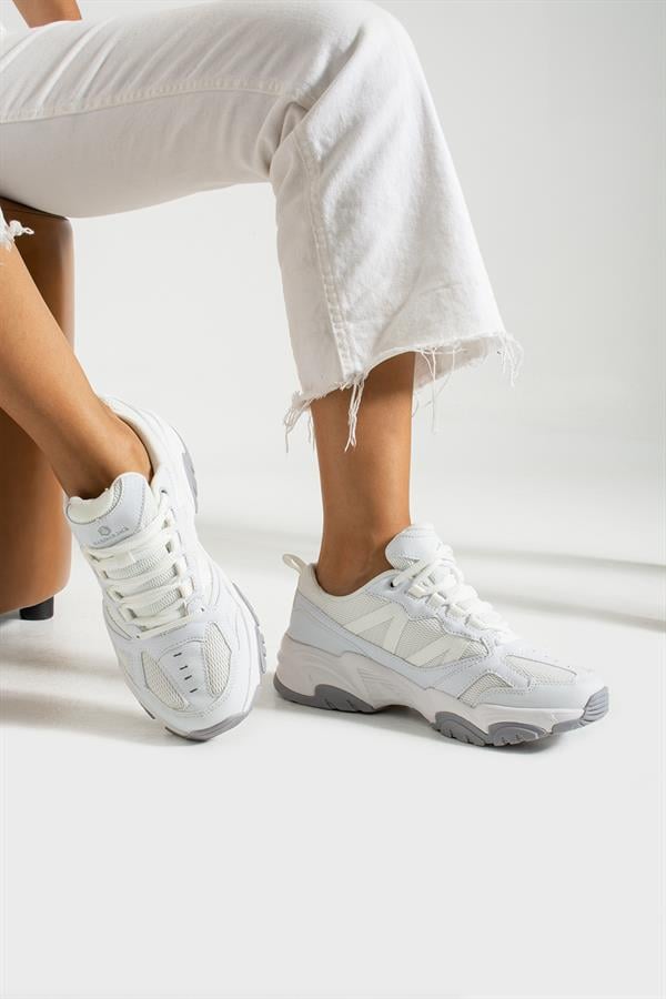 White Women's Sports Shoes