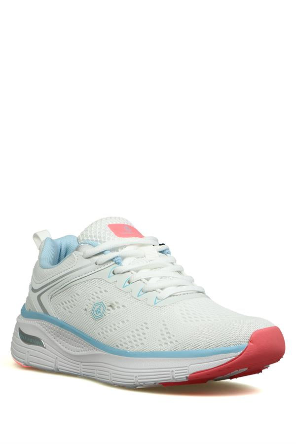 Polina White Blue Women's Athletic Shoes