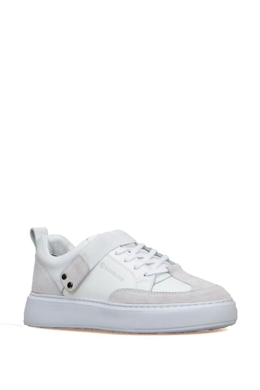Leather White Women's Athletic Shoes