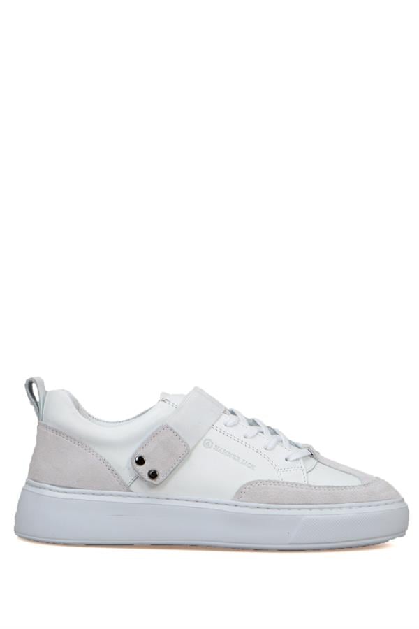 Leather White Women's Athletic Shoes