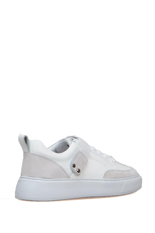 Leather White Women's Athletic Shoes