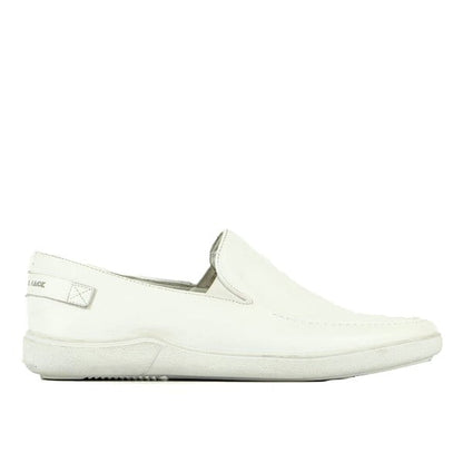Angers Genuine Leather White Tuscan Men's Casual Shoes