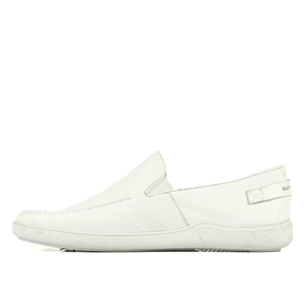Angers Genuine Leather White Tuscan Men's Casual Shoes