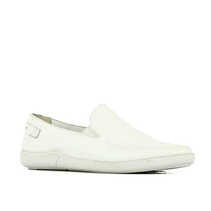 Angers Genuine Leather White Tuscan Men's Casual Shoes