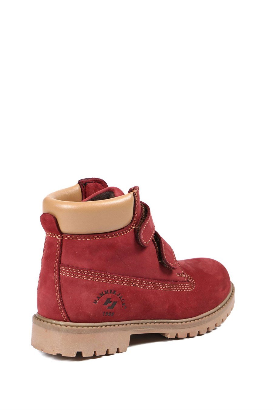 Genuine Leather Maroon Children's Shoes