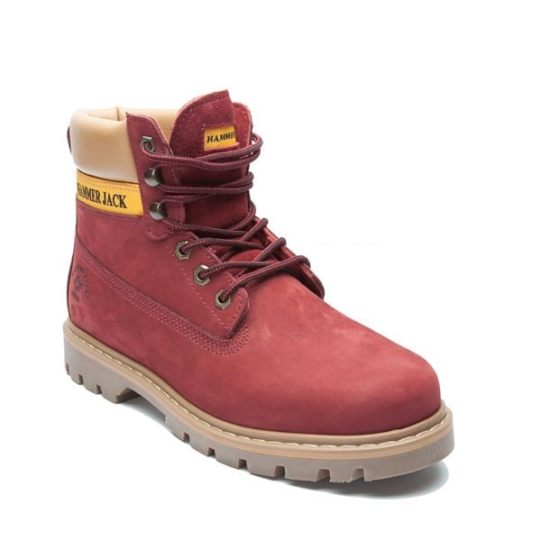 Genuine Leather Bordo Rod Men's Boots