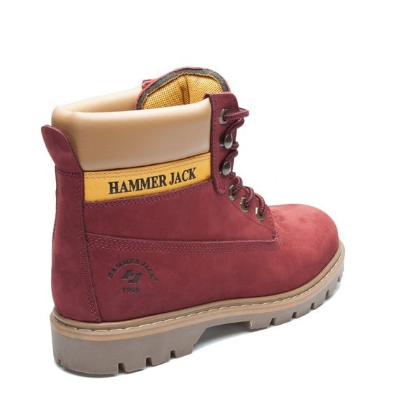 Genuine Leather Bordo Rod Men's Boots