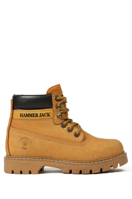Genuine Leather Cat Yellow Women's Boots
