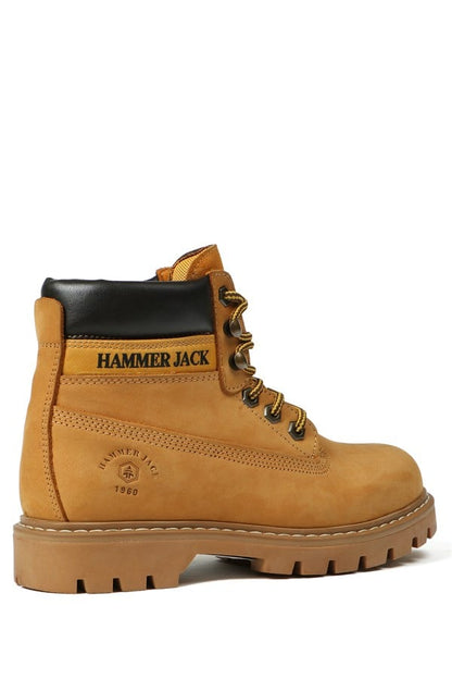 Genuine Leather Cat Yellow Women's Boots