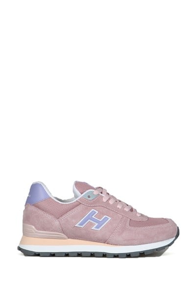 Peru Real Leather Chiffon Lila Women's Athletic Shoes