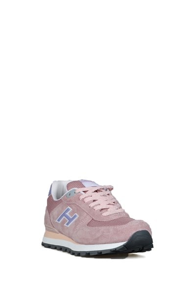 Peru Real Leather Chiffon Lila Women's Athletic Shoes