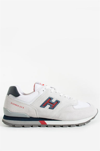 Chile Genuine Leather White Lacy Red Men's Sports Shoes