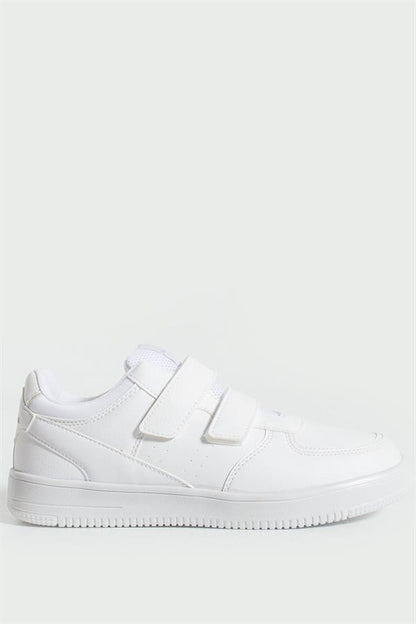 Cuzco Genuine Leather White Women's Sports Shoes