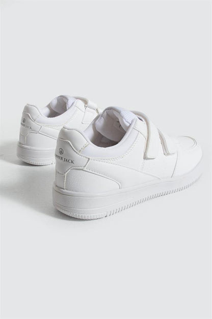 Cuzco Genuine Leather White Women's Sports Shoes