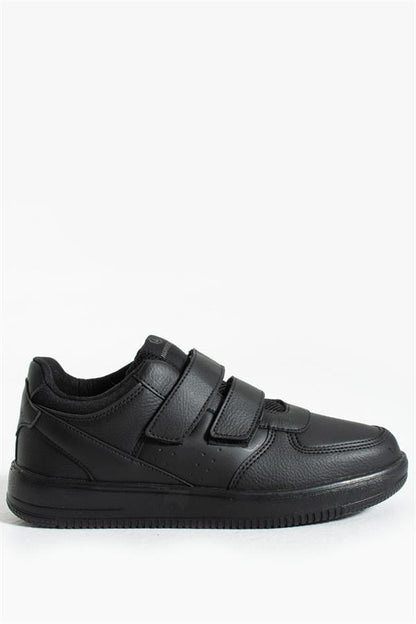 Cuzco Genuine Leather Black Women's Athletic Shoes